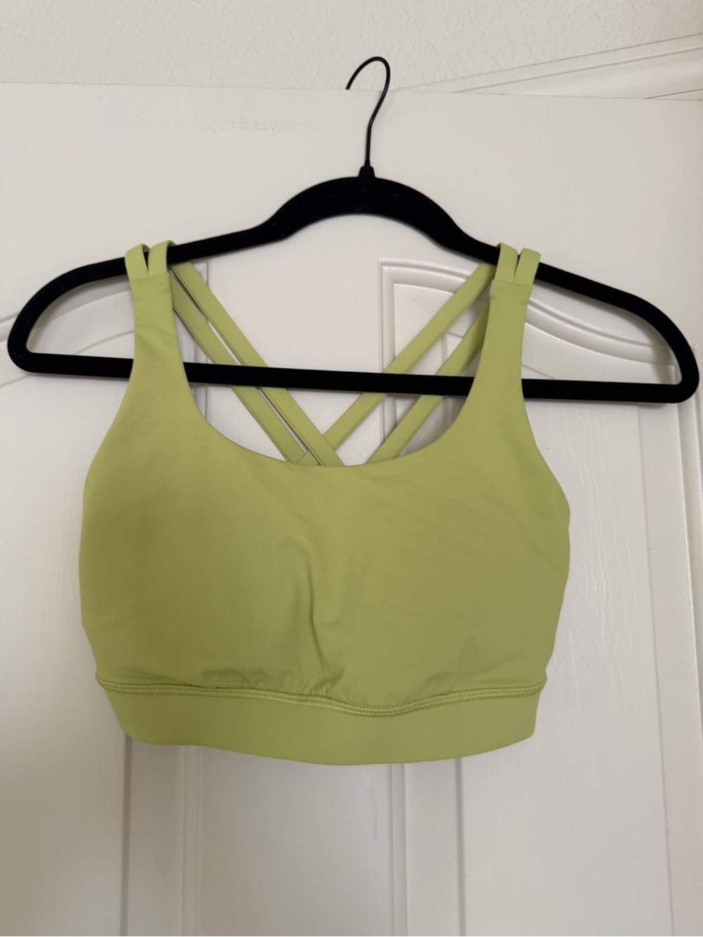 lululemon athletica Lime Green Double-Strap Sports Bra